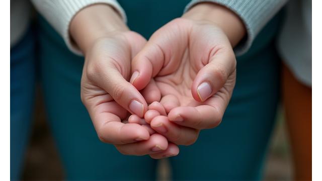 Ľudia držiaci sa za ruky v kruhu obklopení symbolmi komunity a charity, predstavujúci sociálne dlhopisy
